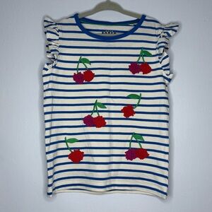 Mini Boden | Striped Cherry Shirt